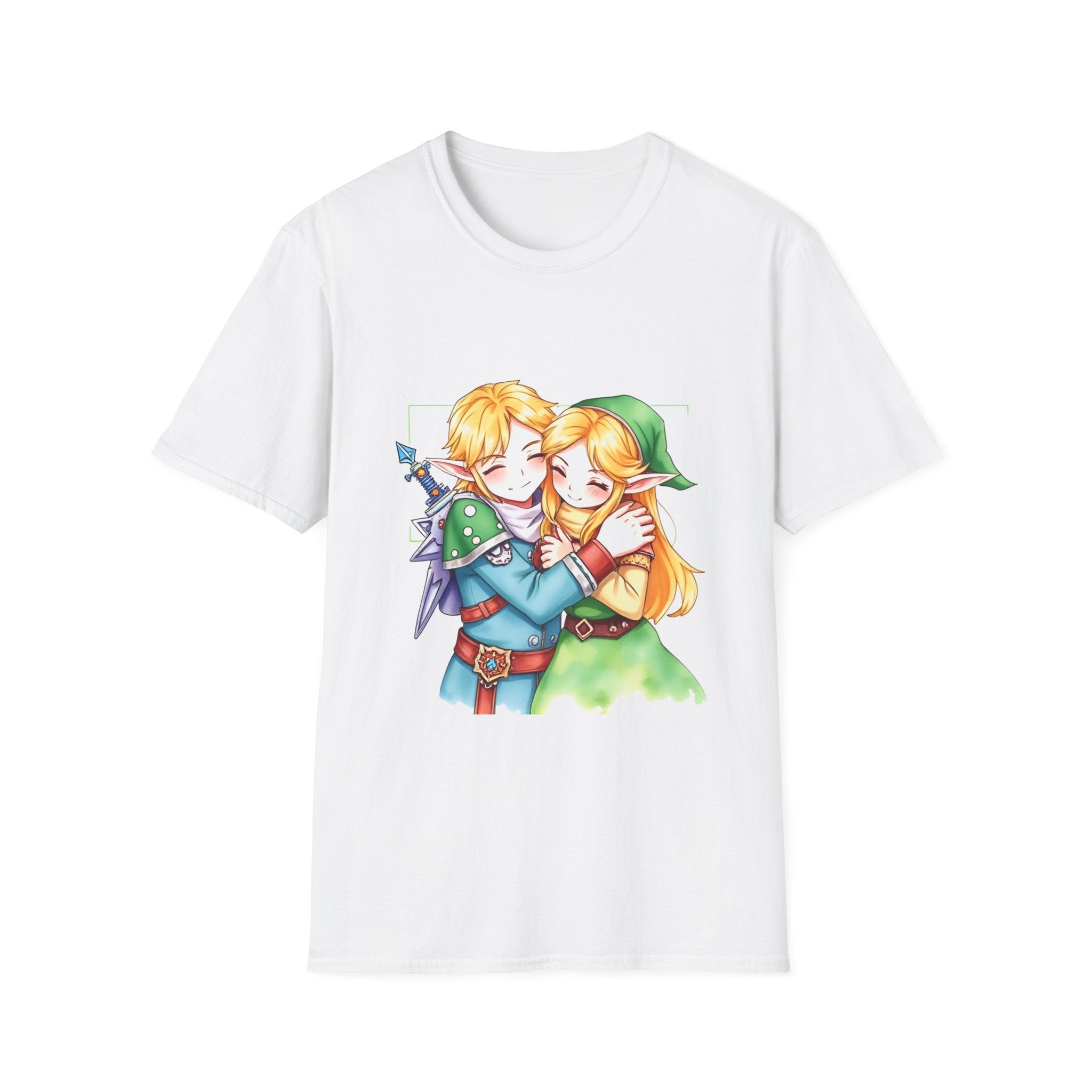 Elf Couple 3 - Unisex Softstyle T-Shirt