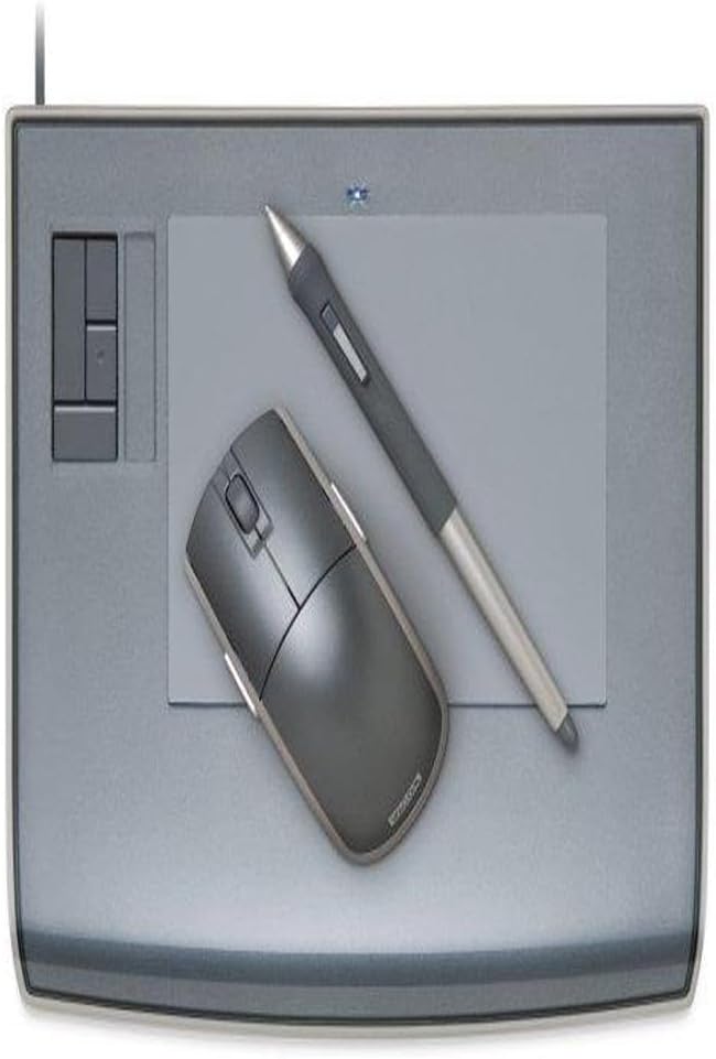 Wacom Intuos3 4 x 6-Inch Wide Format Pen Tablet (PTZ431W)